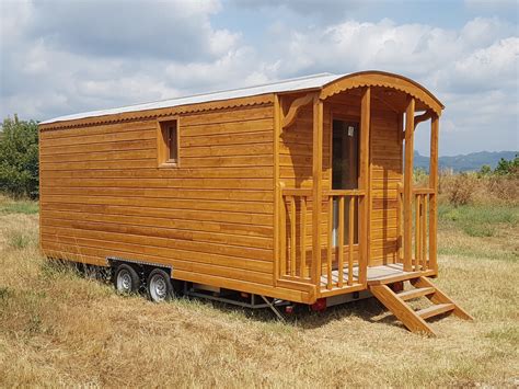 roulotte normande mon reve en bois fabricant roulotte