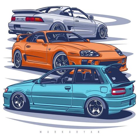 Oleg Markaryan On Instagram MR2 Supra Starlet Toyota Mix T