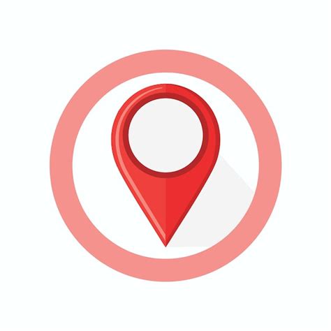 Red Pin Location Premium Ai Generated Vector