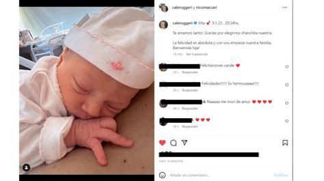 Cande Ruggeri Mostr La Primera Foto De Vita Su Hija Junto A Nicol S