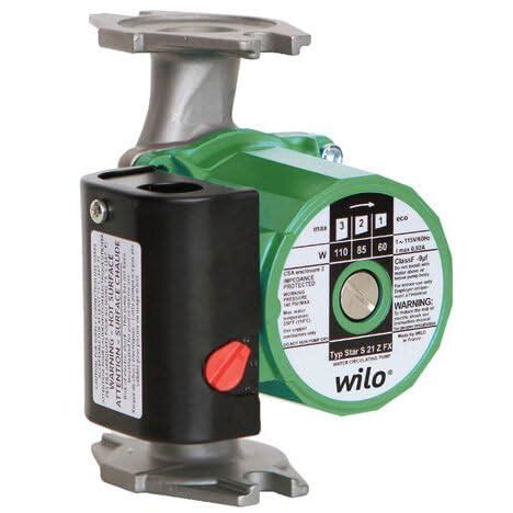 Buy Wilo Star S 21 ZFX 4190427 Stainless Steel Three Speed Hydronic