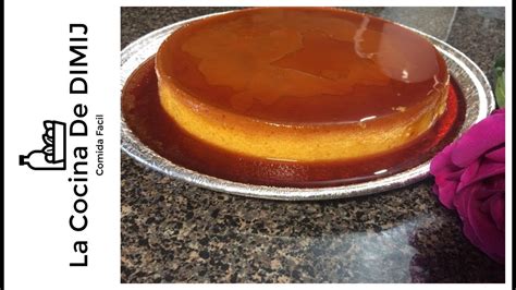 Como Hacer Flan De Calabaza Youtube