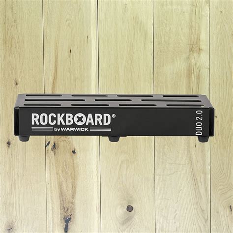 RockBoard DUO 2 0 Pedalboard With Gig Bag Reverb