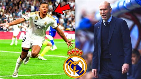 Zinedine Zidane Makes Huge Prediction For Kylian Mbappes Real Madrid