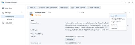 Adding Drives To A Storage Pool On A Synology Nas Wundertech