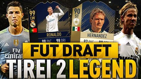 TIREI 2 LEGENDS CR7 99 FUT DRAFT 191 YouTube