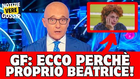 Grande Fratello Ecco Perch Beatrice Luzzi Verr Eliminata Stasera