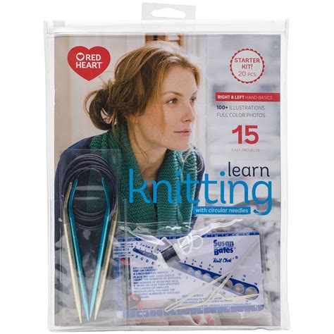 Susan Bates K17381 Bates Needles Learn Circular Knitting Kit You