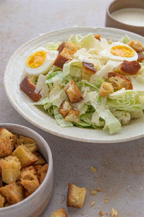 Simple Comme Une Salade C Sar Au Chou Pointu La Cuisine C Est Simple