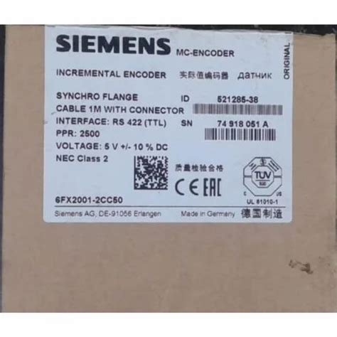 Fx Cc Siemens Encoder At Rs Piece New Items In Pune