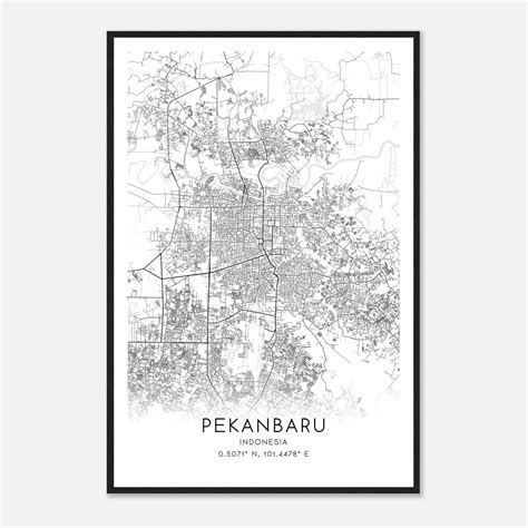 Pekanbaru - Custom Maps & Posters