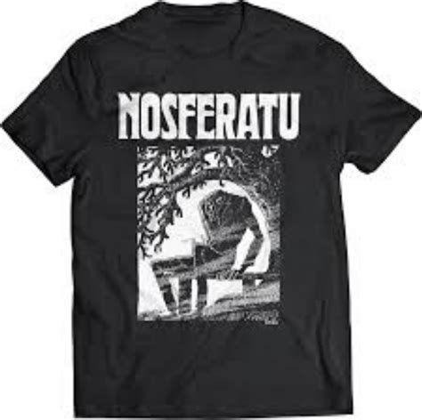 Nosferatu Illustration T Shirt Naked City Clothing