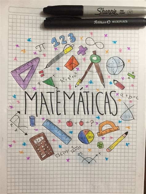 Pin De Vanessa Cielo En Regresó A Clases Portadas De Matematicas