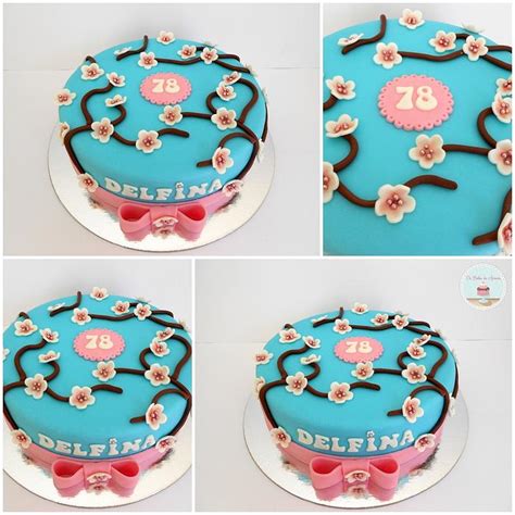 Flower Cake Decorated Cake By Ana Crachat Cake Designer CakesDecor