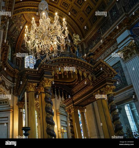 Interior View of St Pauls Cathedral Stock Photo - Alamy