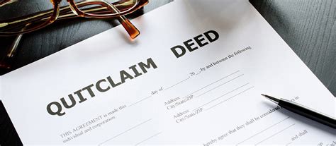 What Is Property Quitclaim Deed Uses Differences And Filing