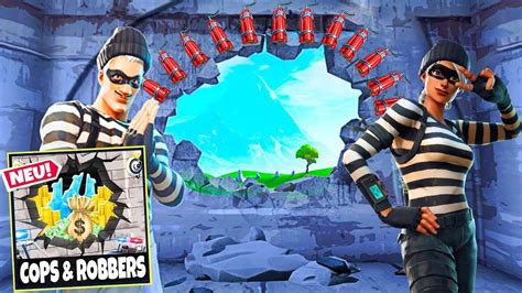 Der Cops And Robbers Modus In Fortnite Youtube