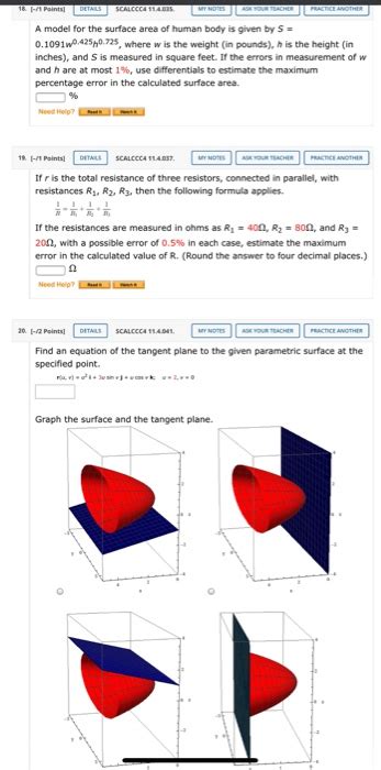 Solved 18 Pin DETAILS SCALCCC 114 035 MY NOTES AS YOUR Chegg