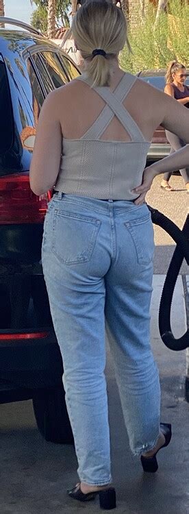 Sexy Blonde Teen With A Perfect Tight Ass Eating Her Jeans Tight Jeans Forum