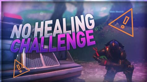 No Heal Challenge Teil Fortnite Battle Royale German Youtube