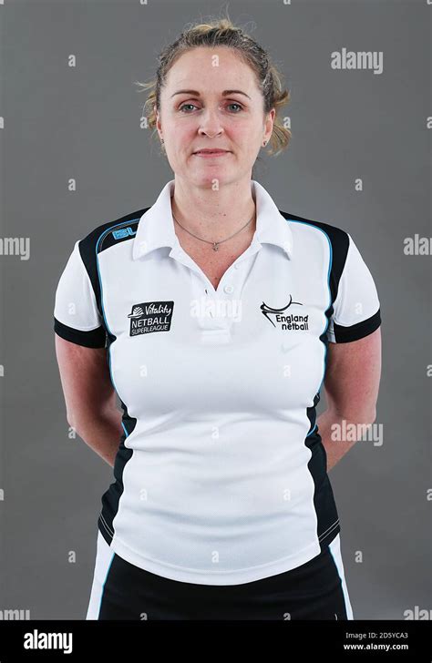 Umpire Ann Marie Atkins Stock Photo Alamy