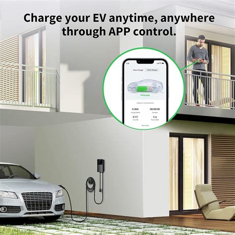 Buy Autel Maxicharger Home Electric Vehicle Ev Charger Up To 40 Amp 240v Level 2 Wifi And