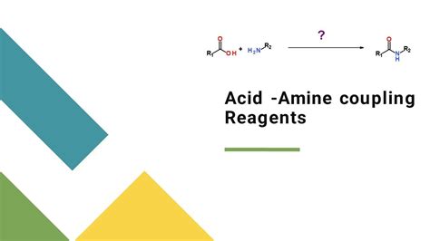 Acid Amine Coupling Reagents Youtube