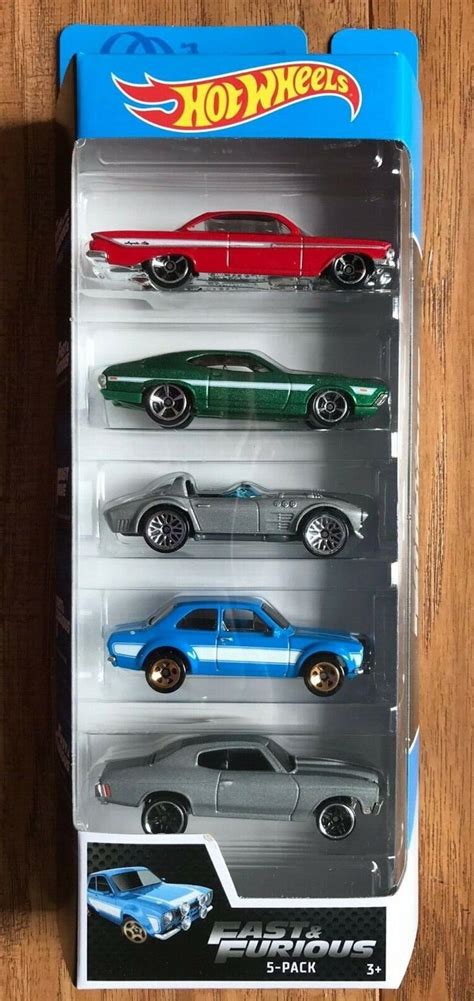 FAST FURIOUS Hot Wheels Set Pack Movie Collectibles Cars Etsy