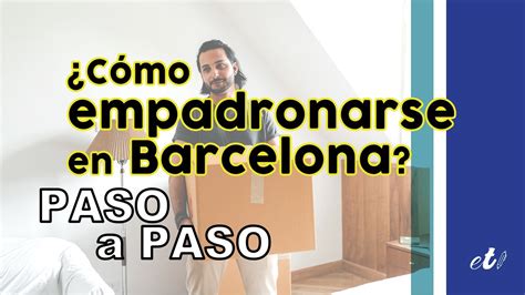 C Mo Empadronarse En Barcelona Por Internet Paso A Paso Youtube