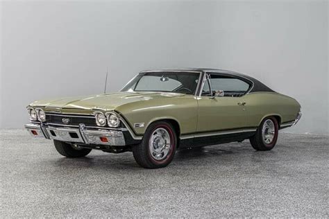 1968 Chevrolet Chevelle Ss 44402 Miles Grecian Green Hardtop 454ci 4