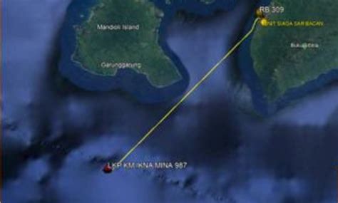 Ini Kronologi Km Inka Mina Alami Mati Mesin Di Perairan Halmahera
