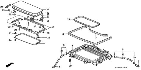 Sunroof For Honda Civic Crx Ed General Sales Region