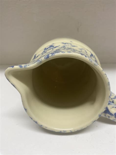 The history and manufacturing process of authentic roseville spongeware 8