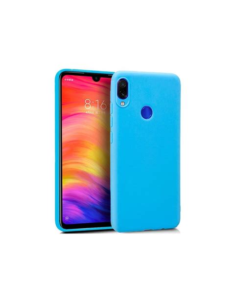 Funda Gel TPU Xiaomi Redmi Note 7 Note 7 Pro Celeste