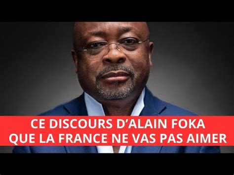 afrique Alain Foka déjoue les plan de la France avec ce discours YouTube