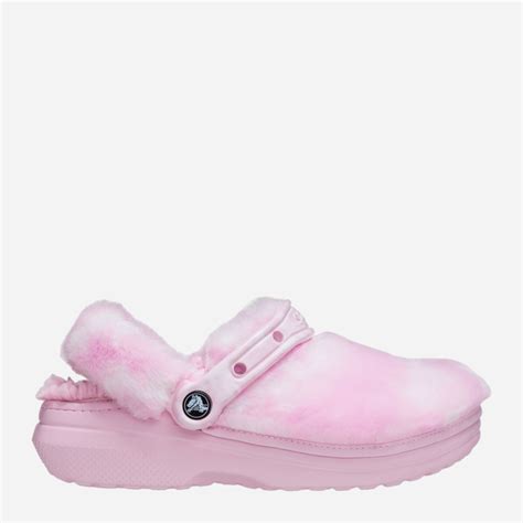 Женские кроксы утепленные Crocs Classic Fur Sure 207303-BAWH W8 41-42 ...