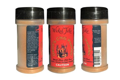 Spice Gift Set Carolina Reaper Hot Chili Powder Ghost Pepper Powder Trinidad Moruga Scorpion