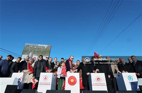 Cumhurbaşkanı Erdoğan Gaziantep Kilis Afet Konutları Temel Atma