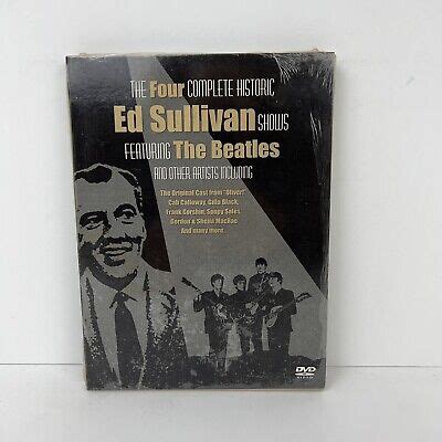 Ed Sullivan Shows Featuring The Beatles Four Complete Historic Dvd New