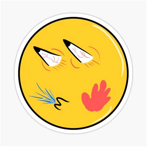 "Slap emoji " Sticker by Pixel-gor | Redbubble