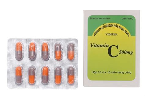 Rất Hay Thuốc vitamin C 500mg vidipha có tác dụng gì Liều lượng luu ý