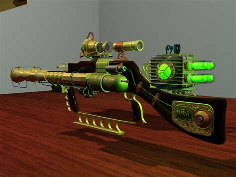 Steampunk Rifle By Jesterman On Deviantart