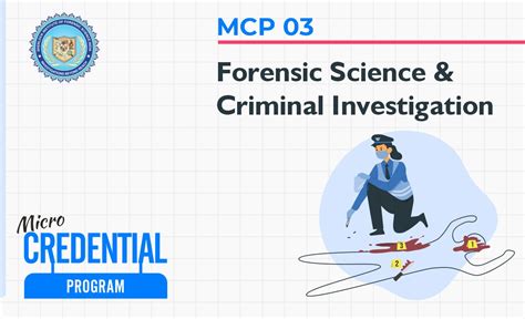 micro credential program forensic science courses