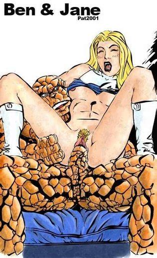 Sue Storm Loves Ben Grimm Luscious Hentai Manga Porn