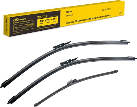 RaidBee Oem Windshield Wipers Blades Replacement For Ford Escape 2013