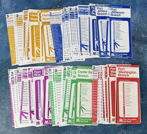Long Island Railroad Time Tables