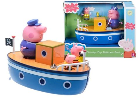 Peppa Pig Grandpas Bathtime Boat Lava Mt