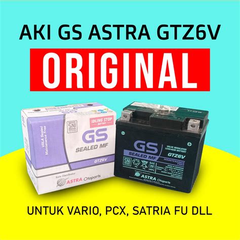 Harga Aki Honda Vario Original Promo Cs Aki Bukateja