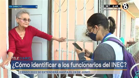 INEC cómo identificar a un funcionario Telediario Costa Rica