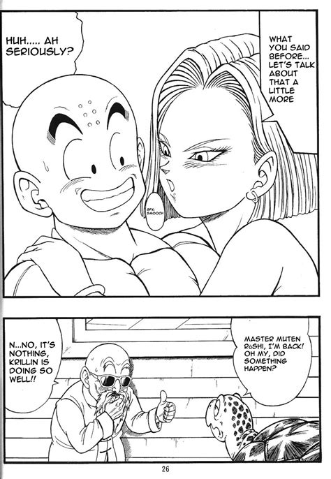 Post 3990612 Android 18 Comic Dragon Ball Series Krillin Master Roshi